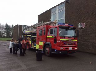 Visit from the Fire Service