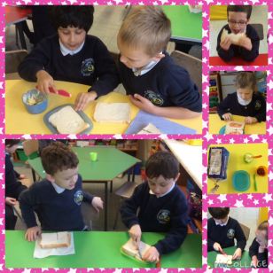 P3 - Instructional writing - Jam sandwiches. 